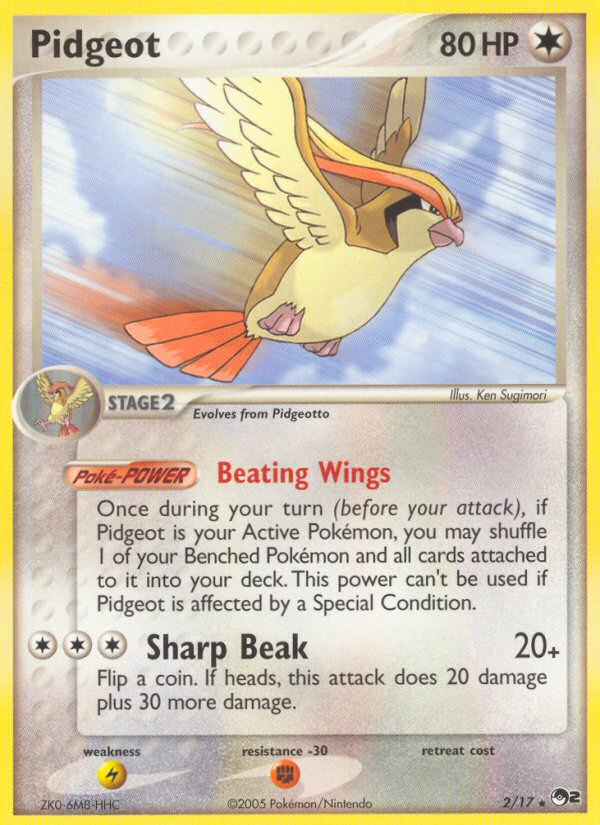 Pidgeot (2/17) [POP Series 2] | North Game Den