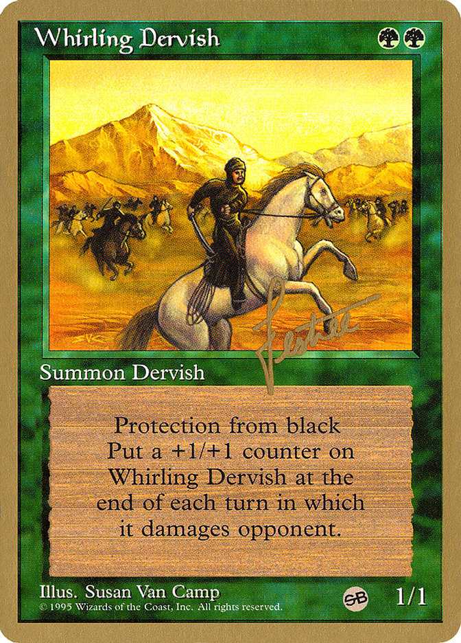Whirling Dervish (Bertrand Lestree) (SB) [Pro Tour Collector Set] | North Game Den