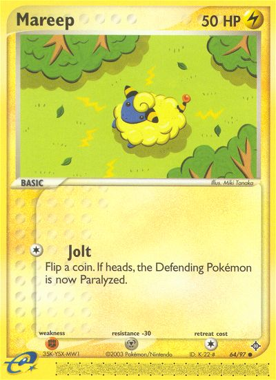 Mareep (64/97) [EX: Dragon] | North Game Den