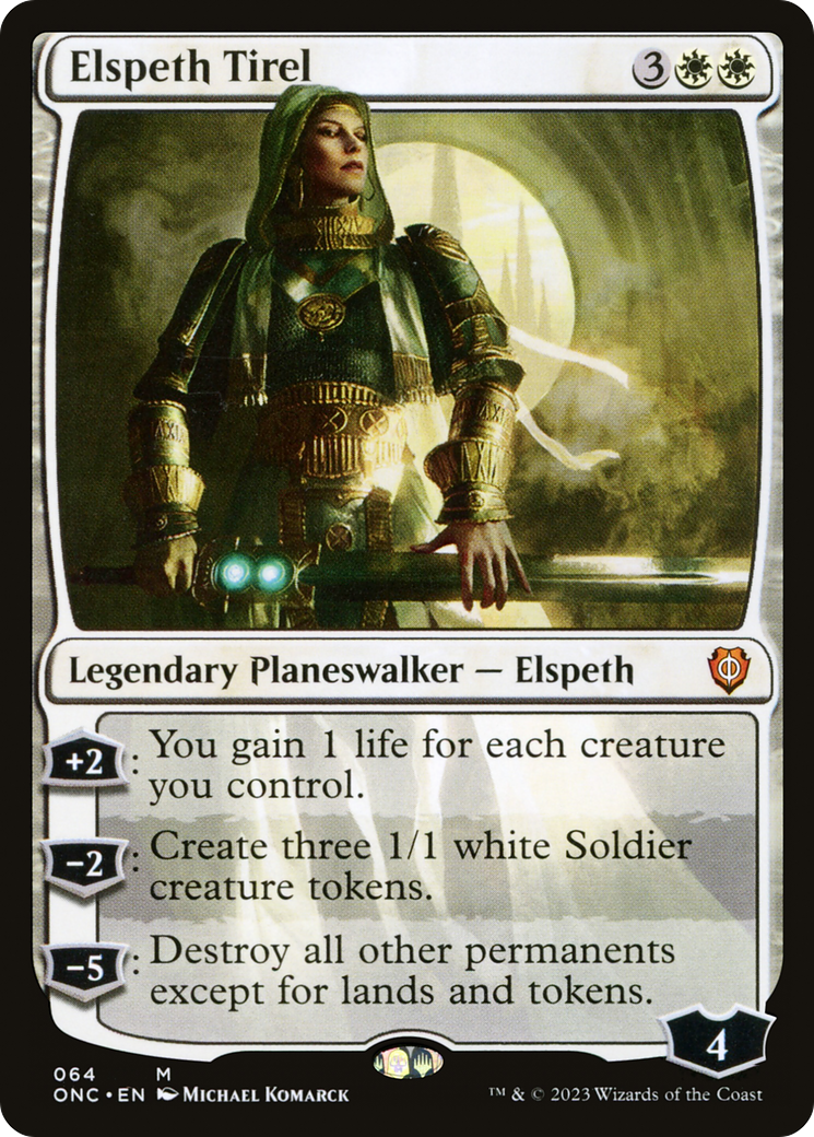 Elspeth Tirel [Phyrexia: All Will Be One Commander] | North Game Den