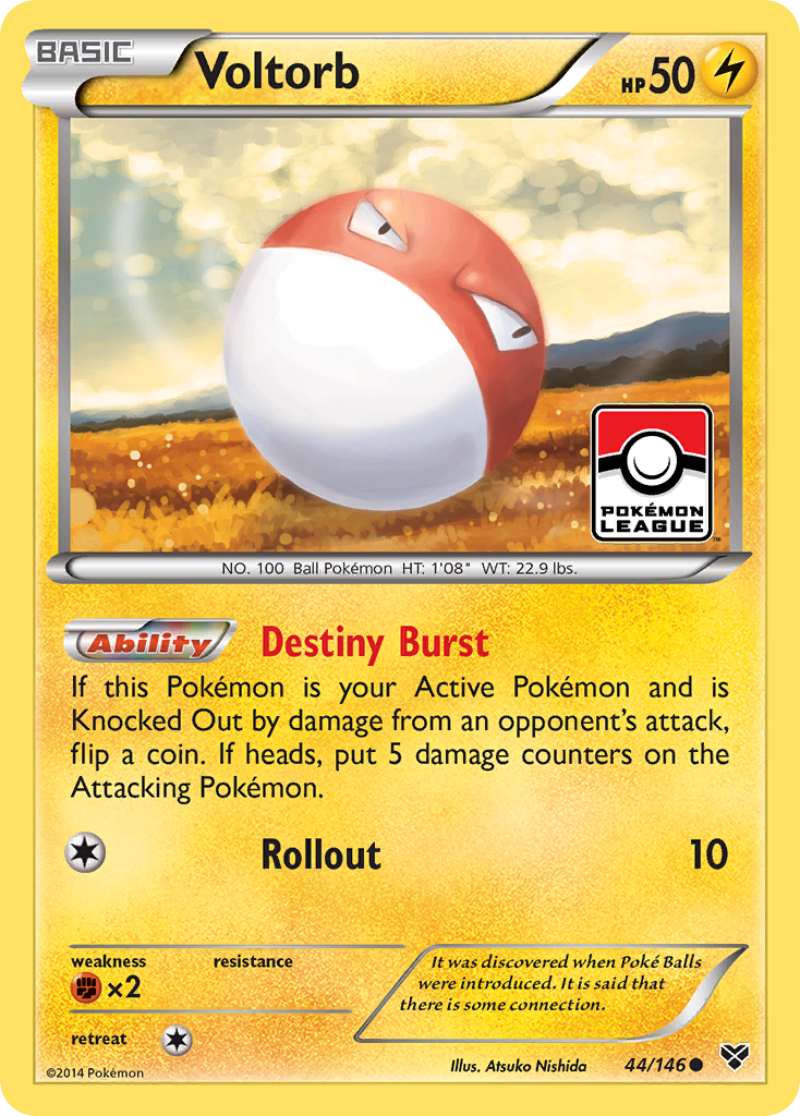 Voltorb (44/146) [XY: Base Set] | North Game Den