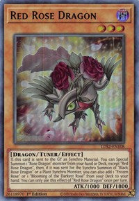 Red Rose Dragon (Green) [LDS2-EN108] Ultra Rare | North Game Den