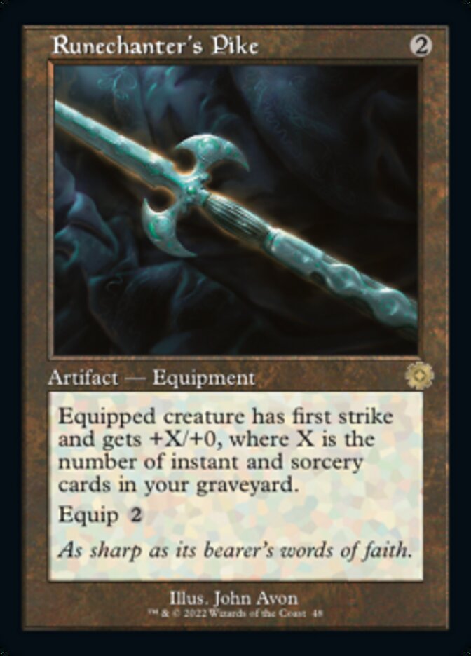 Runechanter's Pike (Retro) [The Brothers' War Retro Artifacts] | North Game Den