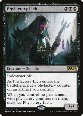 Phylactery Lich [Core Set 2019] | North Game Den