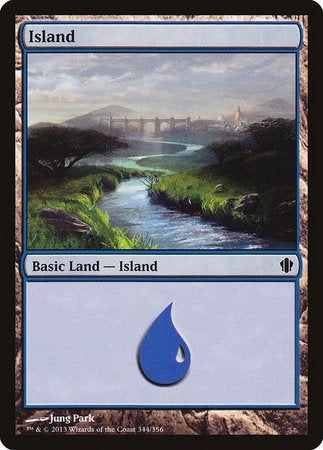 Island (344) [Commander 2013] | North Game Den