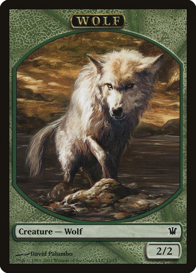 Wolf (12/12) [Innistrad Tokens] | North Game Den