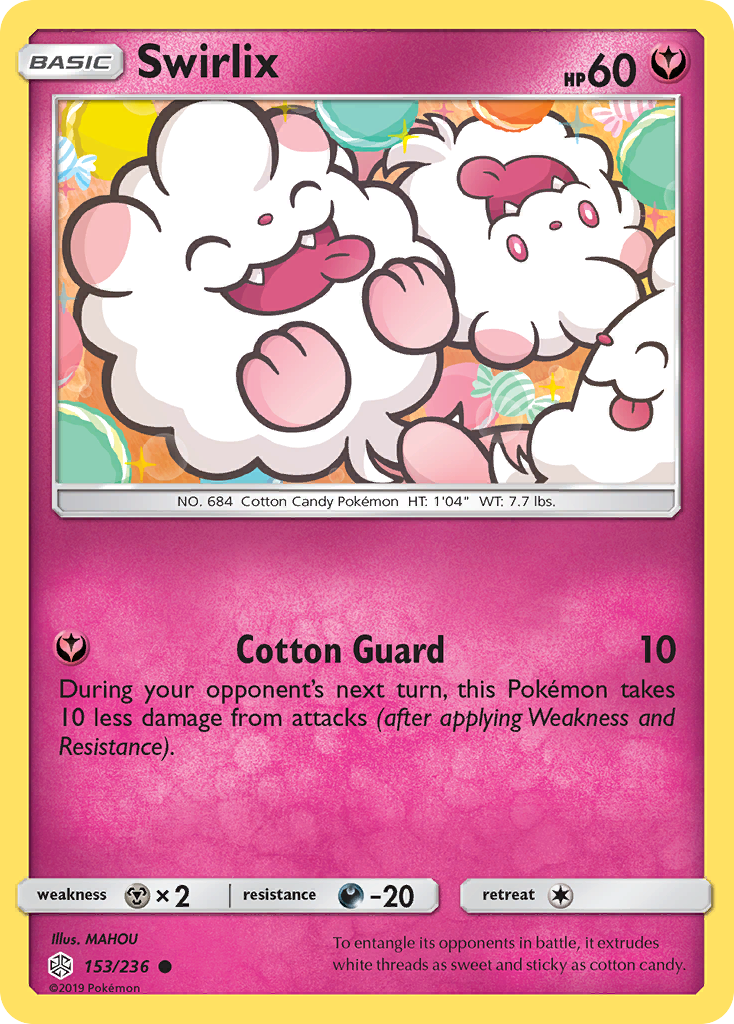 Swirlix (153/236) [Sun & Moon: Cosmic Eclipse] | North Game Den