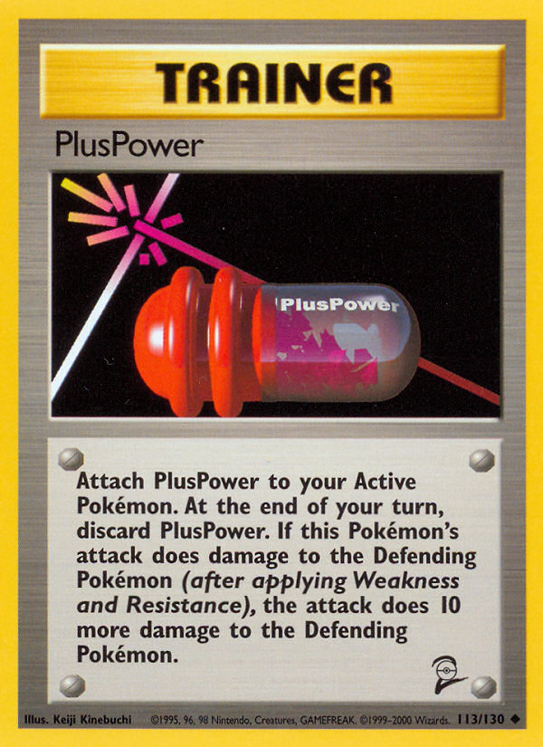 PlusPower (113/130) [Base Set 2] | North Game Den