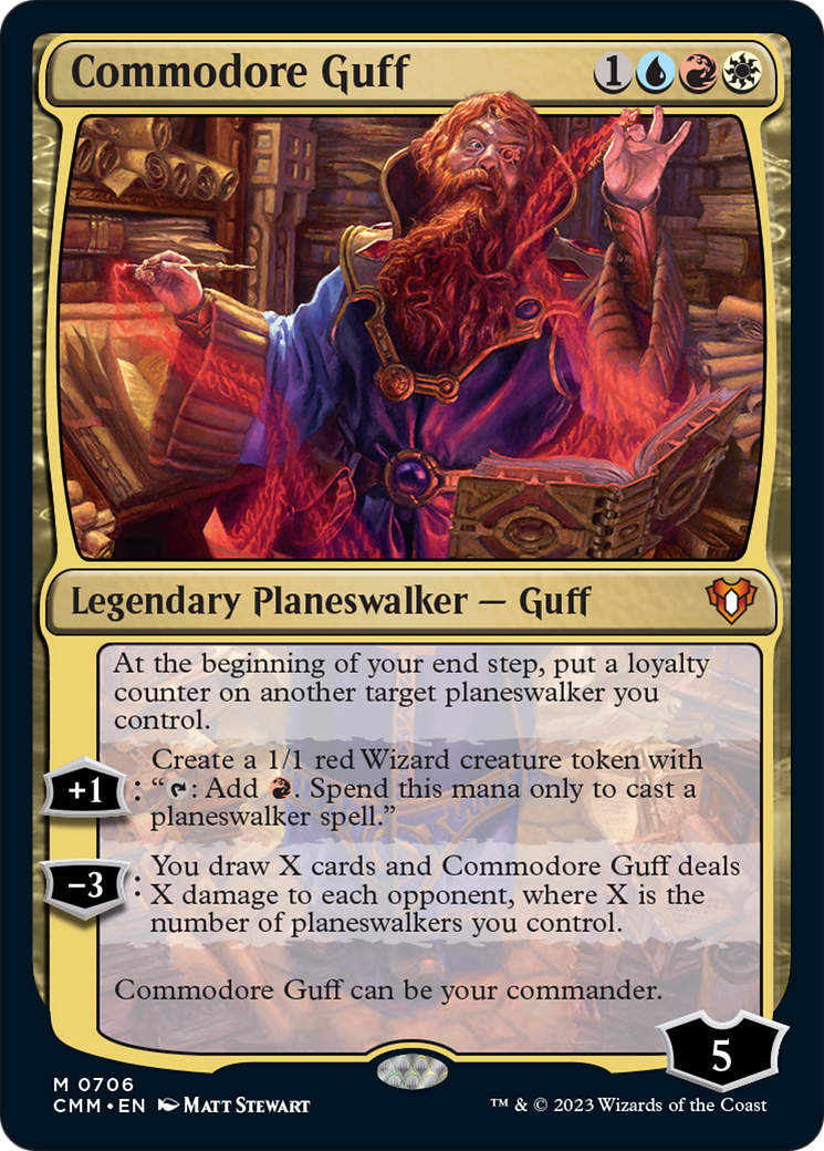 Commodore Guff [Commander Masters] | North Game Den