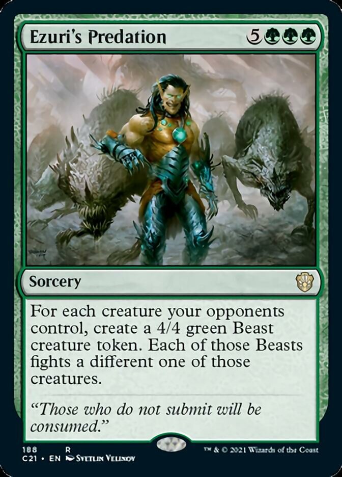Ezuri's Predation [Commander 2021] | North Game Den