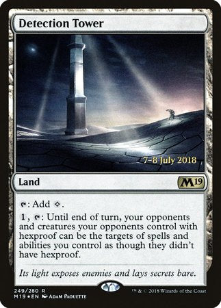 Detection Tower [Core Set 2019 Promos] | North Game Den