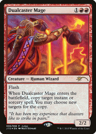 Dualcaster Mage [Judge Gift Cards 2015] | North Game Den