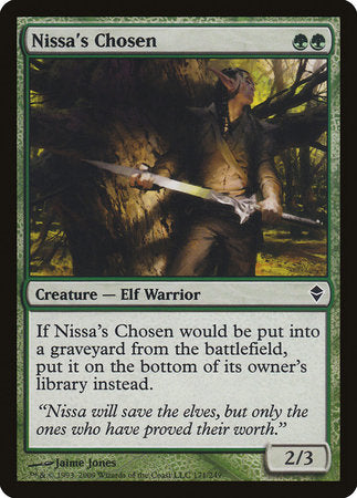 Nissa's Chosen [Zendikar] | North Game Den