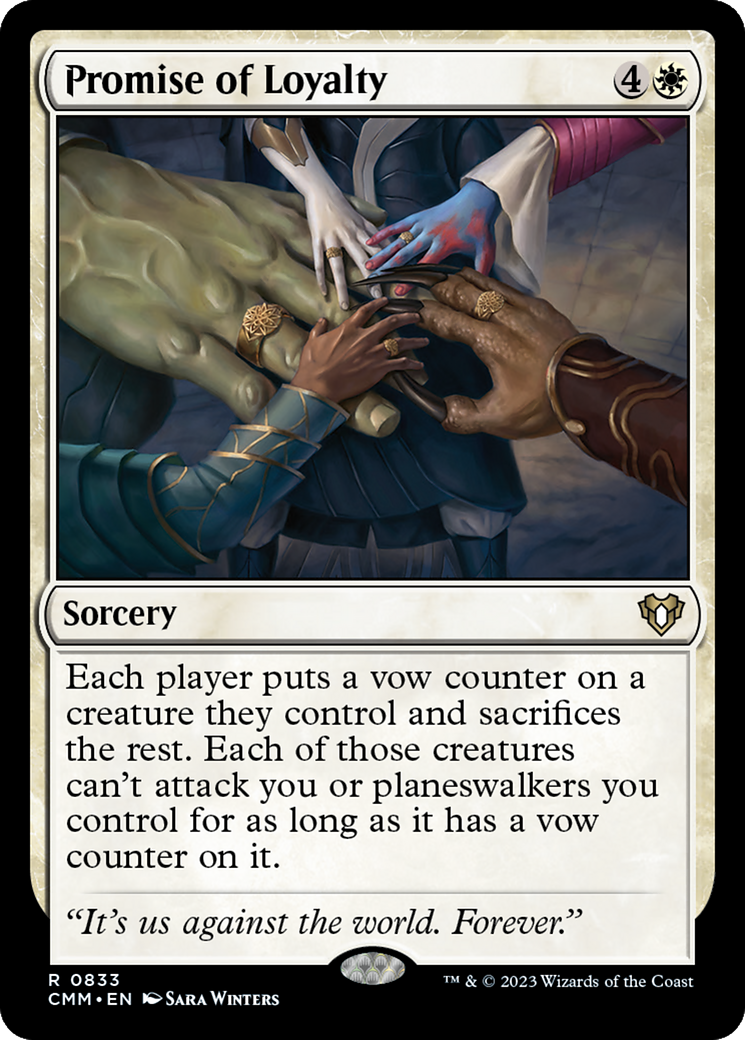 Promise of Loyalty [Commander Masters] | North Game Den