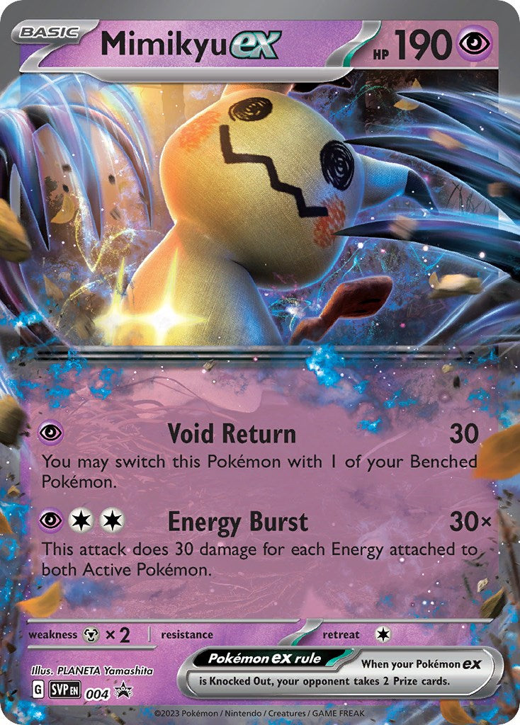 Mimikyu ex (004) [Scarlet & Violet: Black Star Promos] | North Game Den