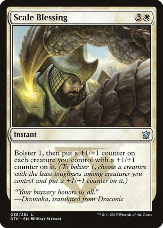 Scale Blessing [Dragons of Tarkir] | North Game Den