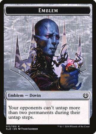 Emblem - Dovin Baan [Kaladesh Tokens] | North Game Den