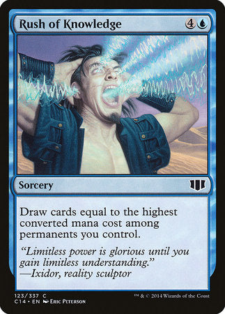 Rush of Knowledge [Commander 2014] | North Game Den