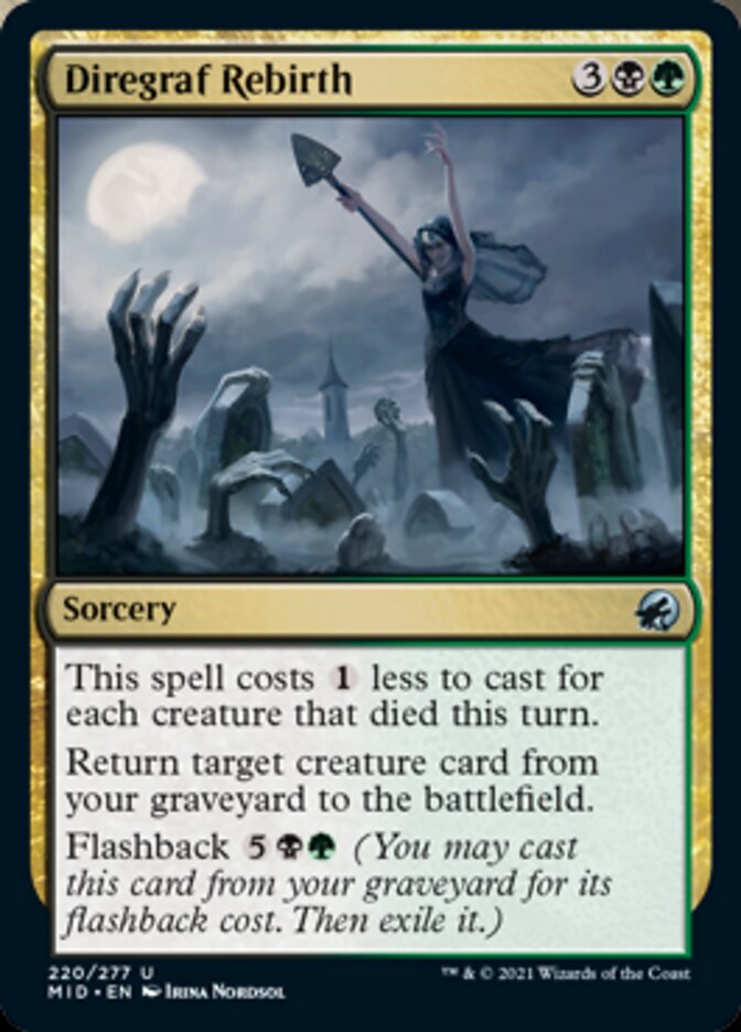 Diregraf Rebirth [Innistrad: Midnight Hunt] | North Game Den