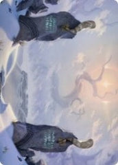 Snow-Covered Plains (276) Art Card [Kaldheim: Art Series] | North Game Den