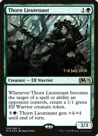 Thorn Lieutenant [Core Set 2019 Promos] | North Game Den