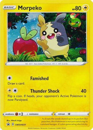 Morpeko (SWSH031) [Sword & Shield: Black Star Promos] | North Game Den