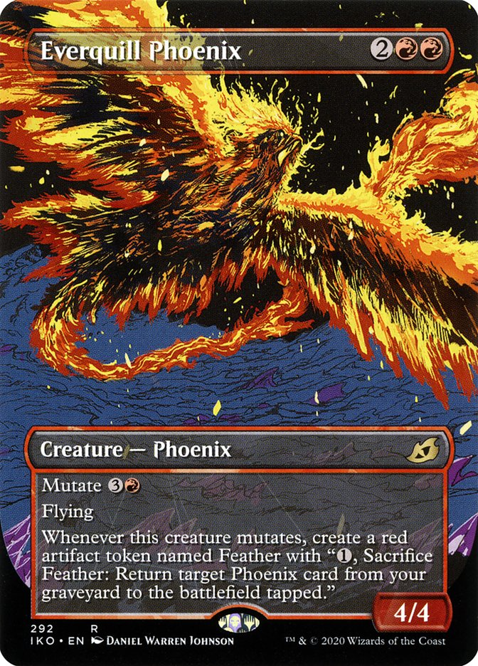Everquill Phoenix (Showcase) [Ikoria: Lair of Behemoths] | North Game Den