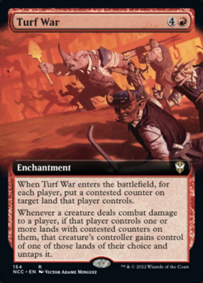 Turf War (Extended Art) [Streets of New Capenna Commander] | North Game Den