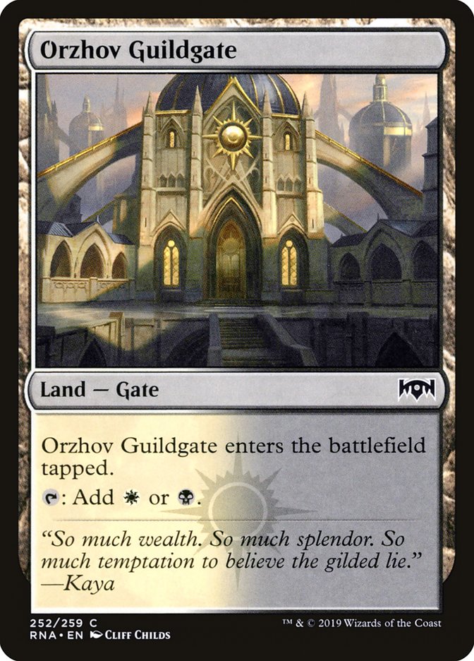 Orzhov Guildgate (252/259) [Ravnica Allegiance] | North Game Den