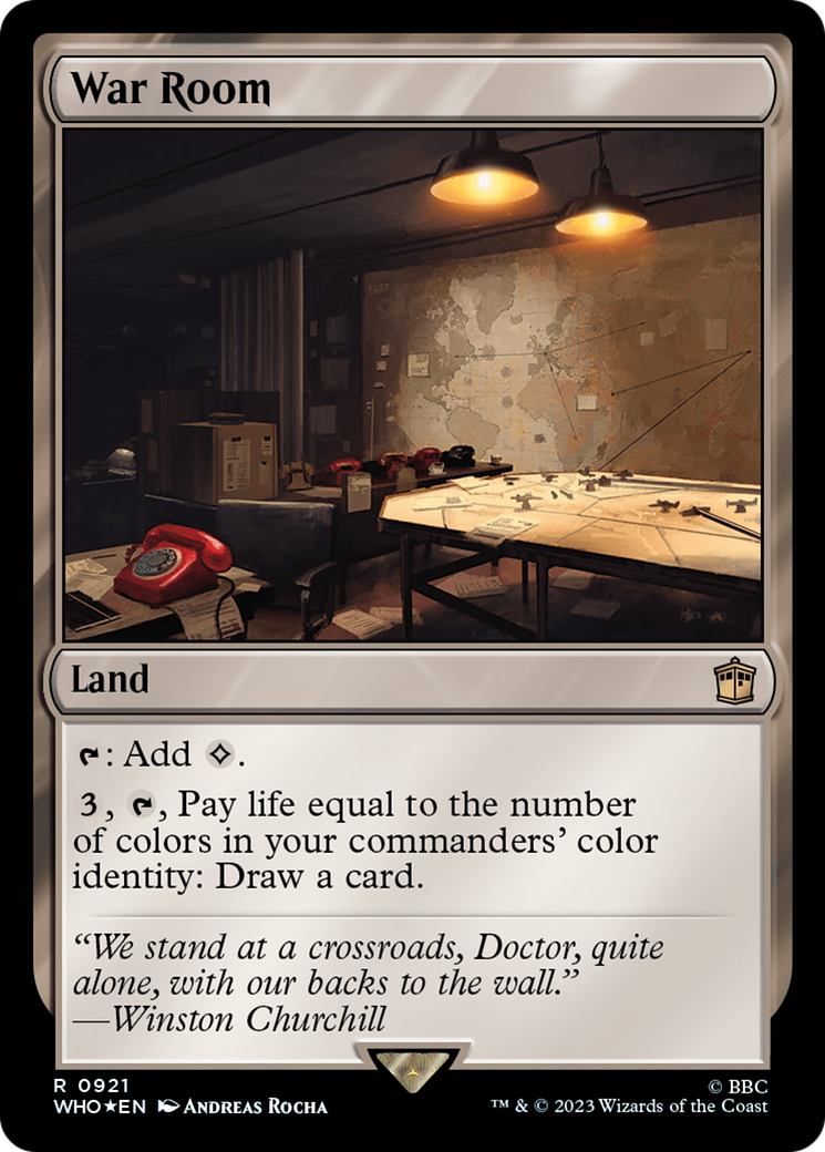 War Room (Surge Foil) [Doctor Who] | North Game Den