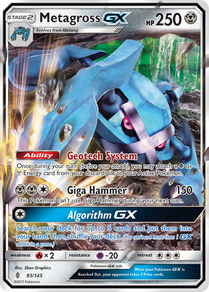 Metagross GX (85/145) [Sun & Moon: Guardians Rising] | North Game Den