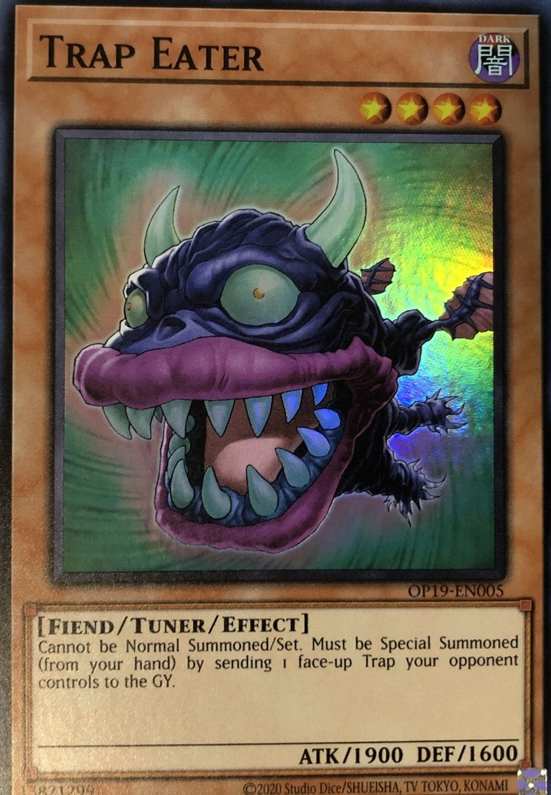 Trap Eater [OP19-EN005] Super Rare | North Game Den