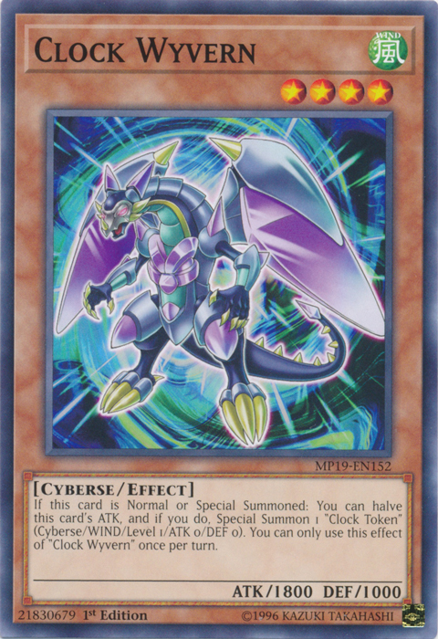 Clock Wyvern [MP19-EN152] Common | North Game Den
