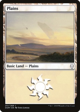 Plains (251) [Dominaria] | North Game Den
