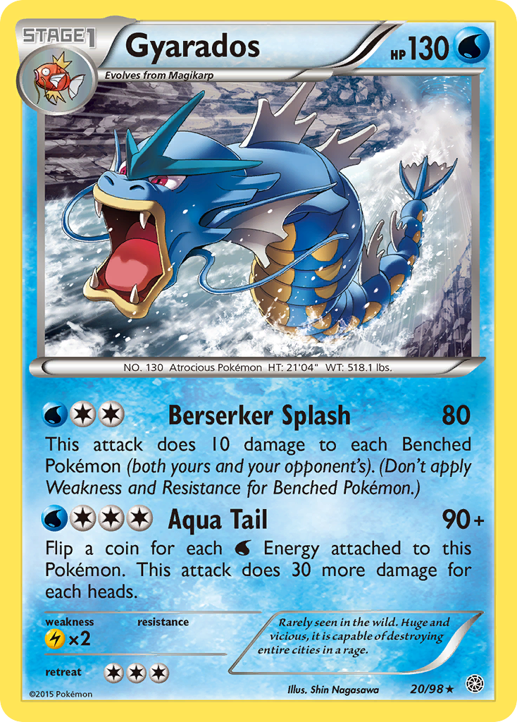 Gyarados (20/98) [XY: Ancient Origins] | North Game Den