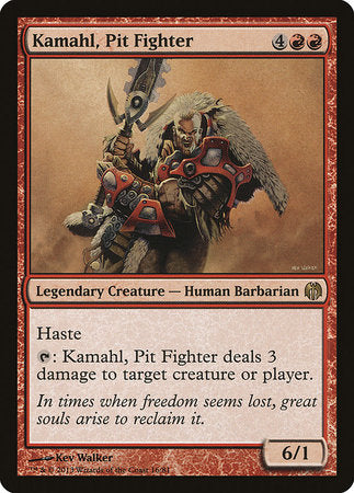 Kamahl, Pit Fighter [Duel Decks: Heroes vs. Monsters] | North Game Den