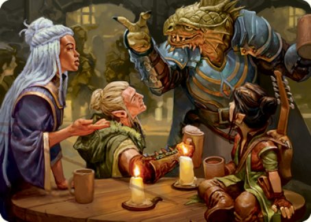 You Meet in a Tavern Art Card [Dungeons & Dragons: Adventures in the Forgotten Realms Art Series] | North Game Den