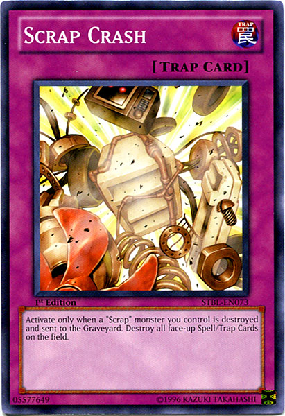 Scrap Crash [STBL-EN073] Common | North Game Den