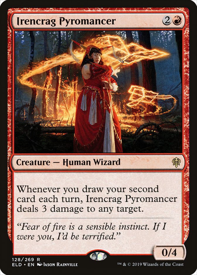 Irencrag Pyromancer [Throne of Eldraine] | North Game Den