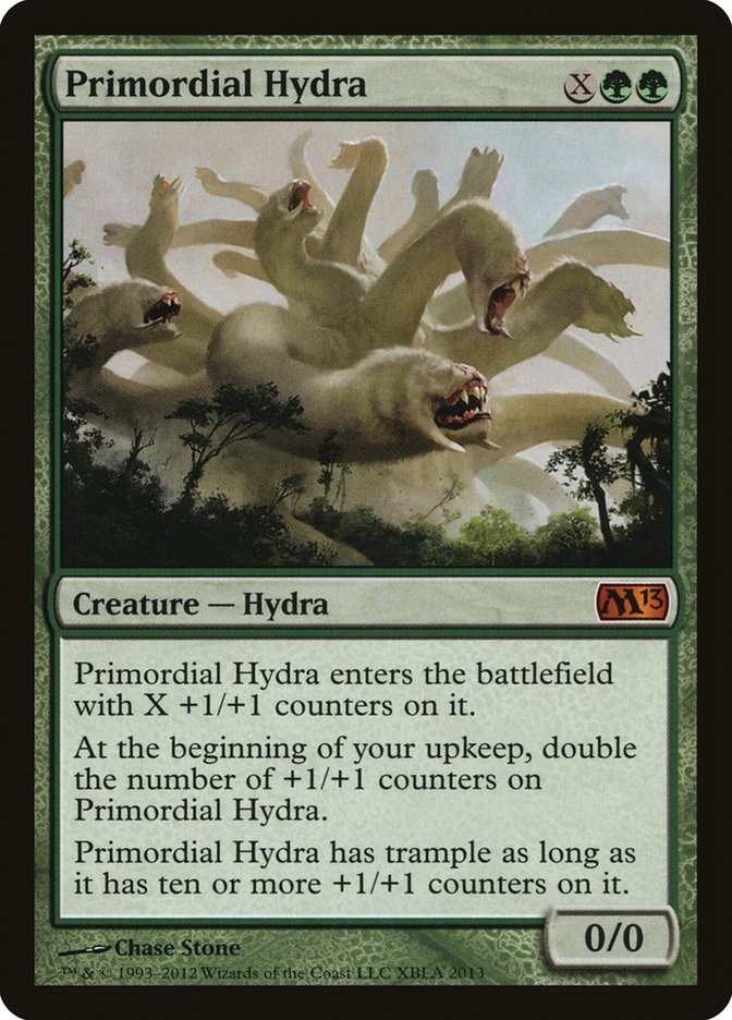 Primordial Hydra (Duels of the Planeswalkers Promos) [Duels of the Planeswalkers Promos 2012] | North Game Den