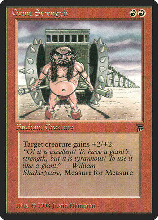 Giant Strength [Legends] | North Game Den