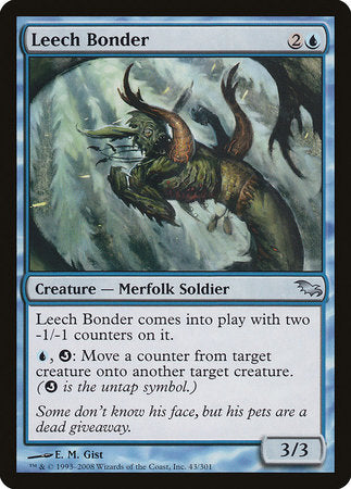 Leech Bonder [Shadowmoor] | North Game Den