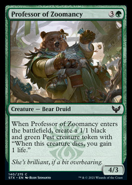 Professor of Zoomancy [Strixhaven: School of Mages] | North Game Den