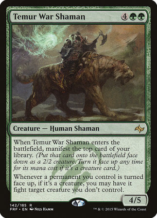 Temur War Shaman [Fate Reforged] | North Game Den