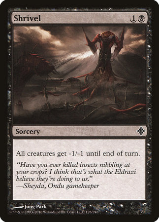 Shrivel [Rise of the Eldrazi] | North Game Den