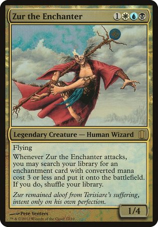 Zur the Enchanter (Commander's Arsenal) [Commander's Arsenal Oversized] | North Game Den