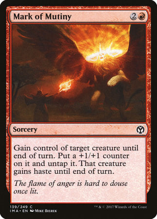 Mark of Mutiny [Iconic Masters] | North Game Den