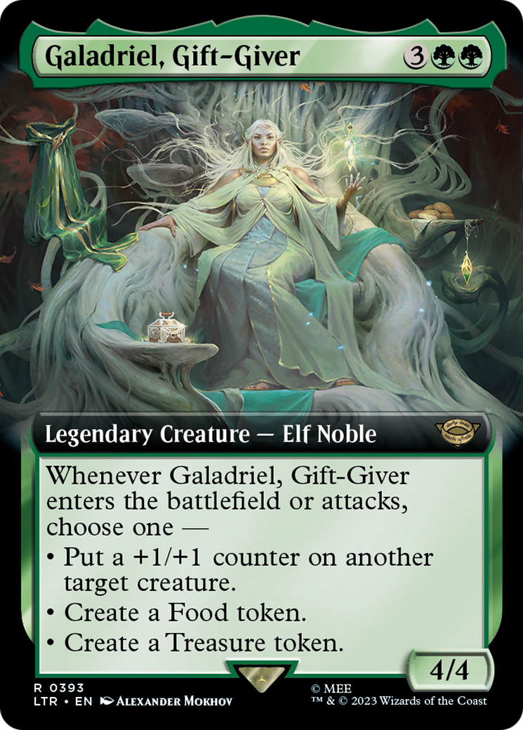 Galadriel, Gift-Giver (Extended Art) [The Lord of the Rings: Tales of Middle-Earth] | North Game Den