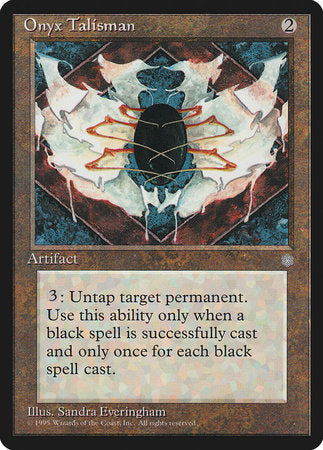 Onyx Talisman [Ice Age] | North Game Den