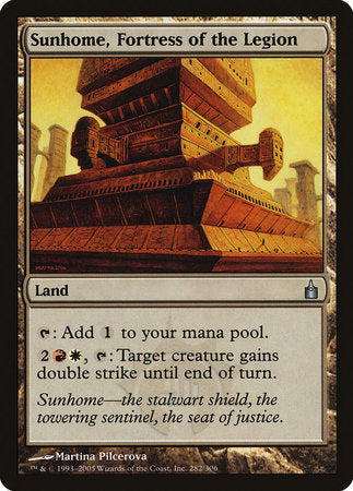 Sunhome, Fortress of the Legion [Ravnica: City of Guilds] | North Game Den